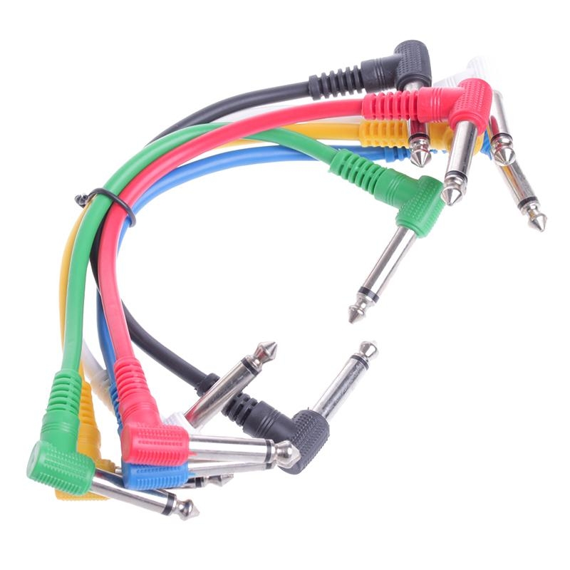 Audio Music Link - 6 Pcs Guitar Effect Pedal Cable