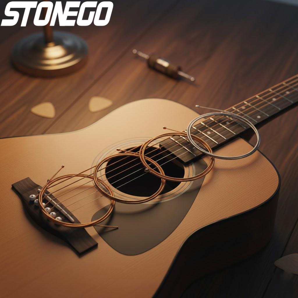 Bass Guitar Strings - Acoustic Guitar Strings Set 6 Pieces