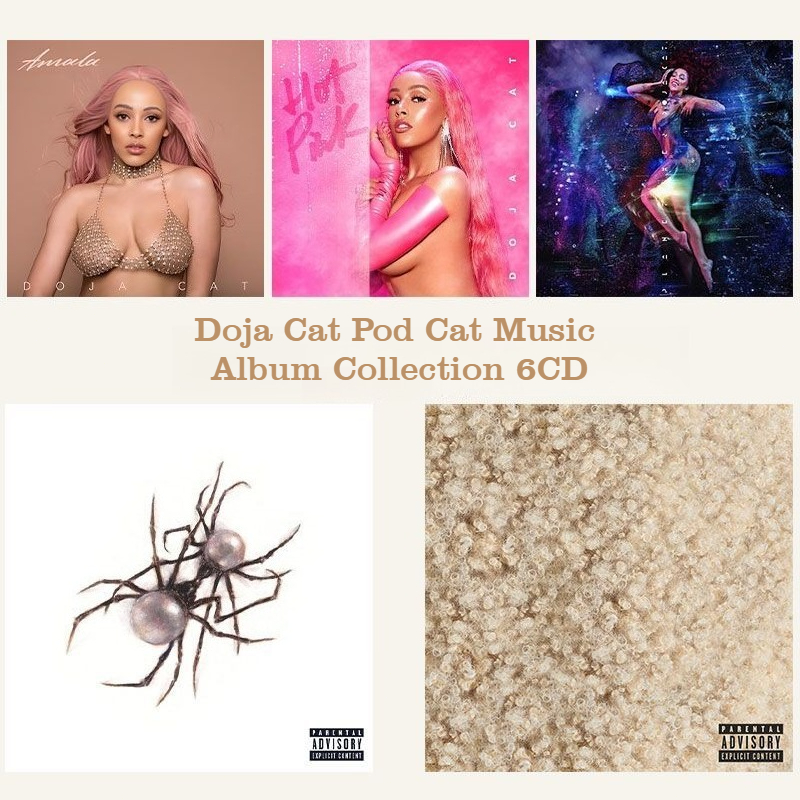Doja Cat 6CD Music Album Colle - огляд і ціна Audio Music New