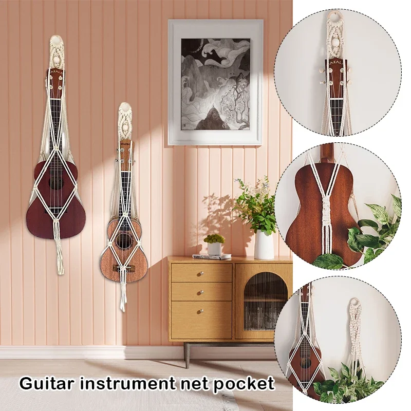 Guitar Wall Hanging Net Unique - огляд і ціна Bass Guitar Strings