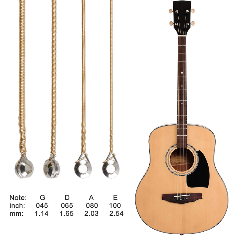 4 Strings Acoustic Bass  ANTI- - огляд і ціна Bass Guitar Strings