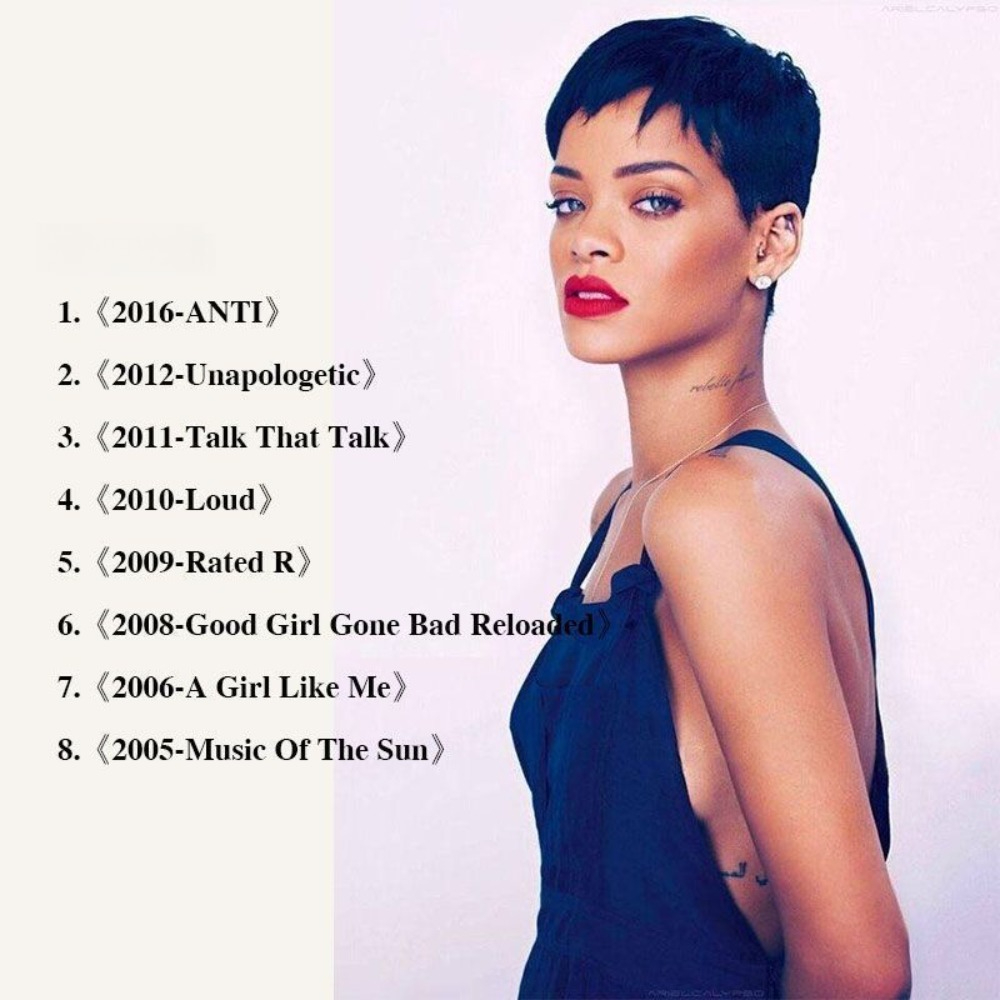 Rihanna 8CD（only Disc）Collecti - огляд і ціна Audio Music New