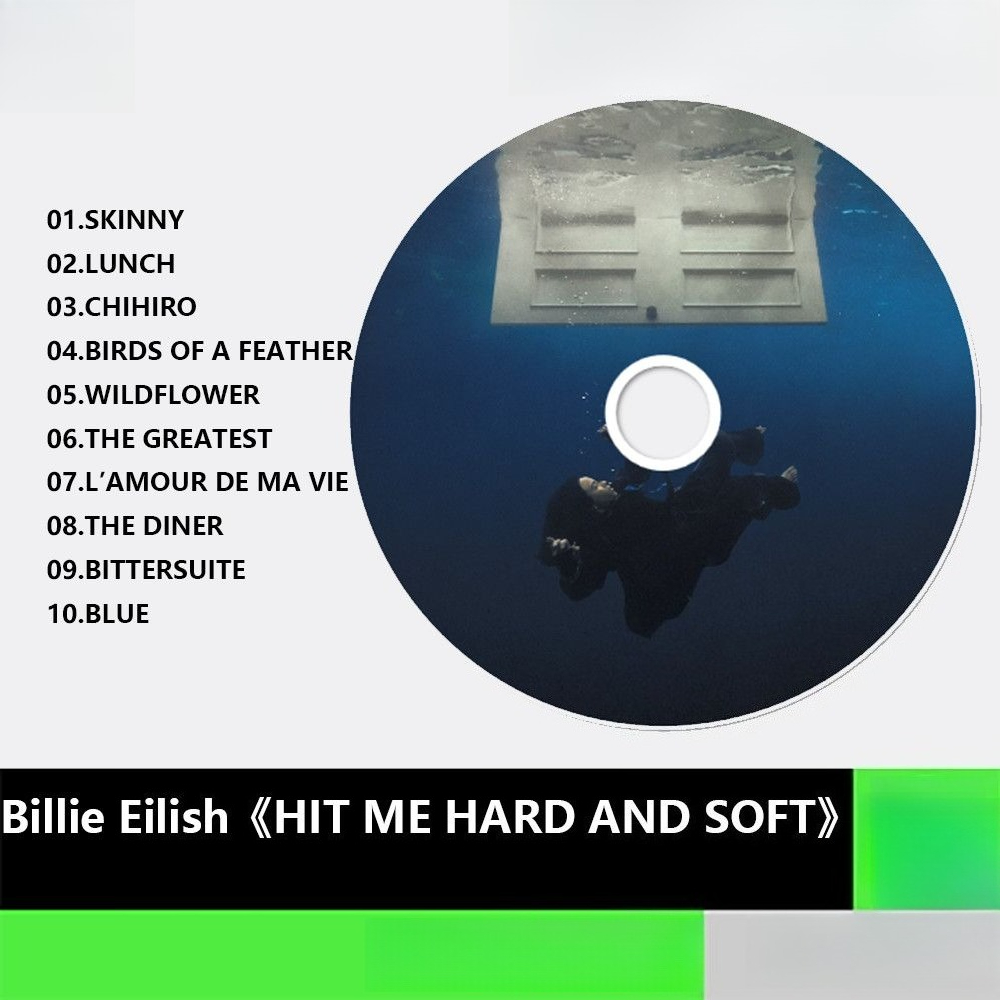 Billie Eilish CD | HIT ME HARD - огляд і ціна Audio Music New