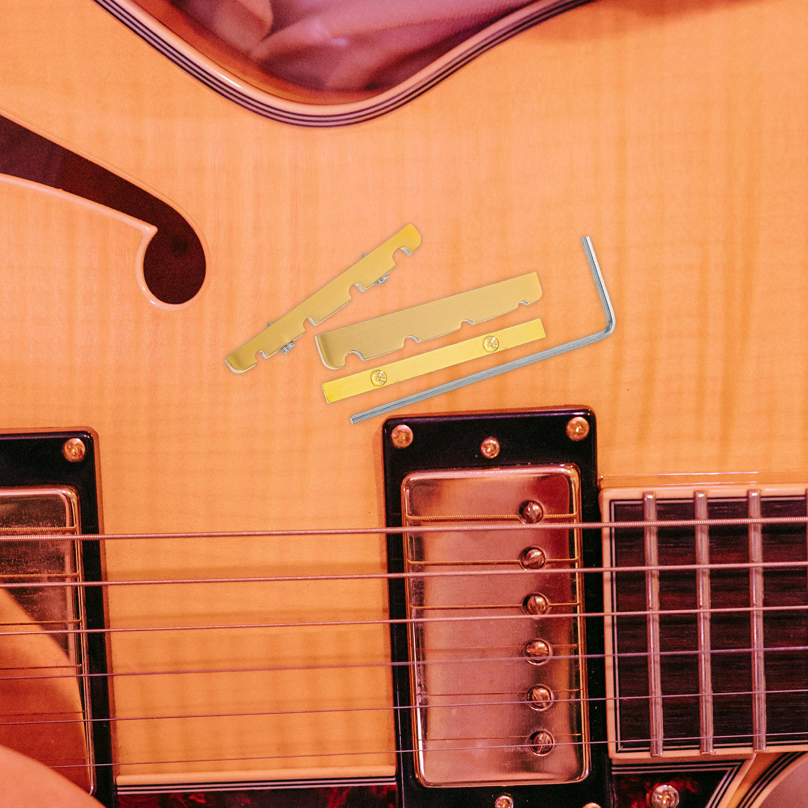1Set 38Mm Brass Bass Guitar Nu - огляд і ціна Bass Guitar Strings