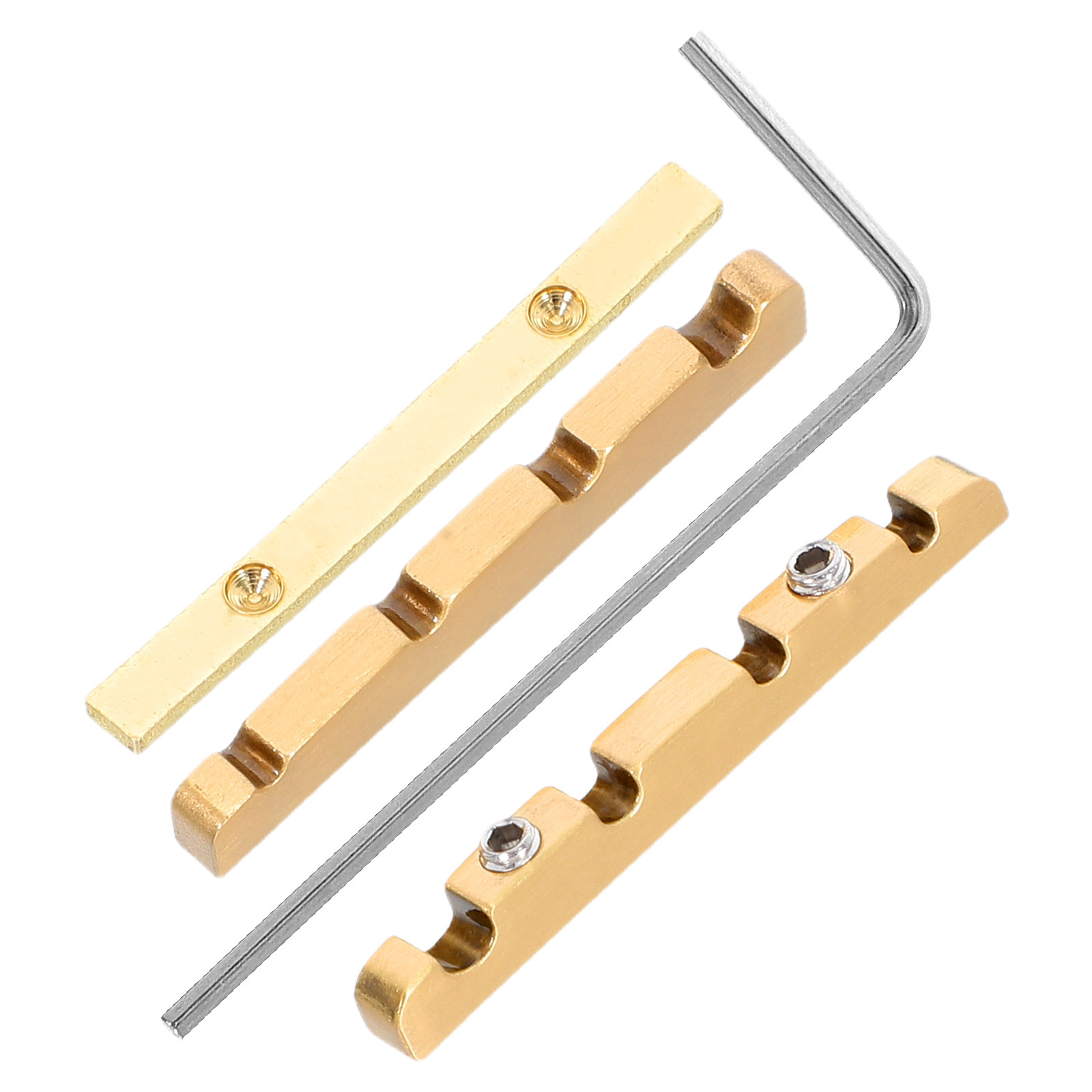 1Set 38Mm Brass Bass Guitar Nu - огляд і ціна Bass Guitar Strings