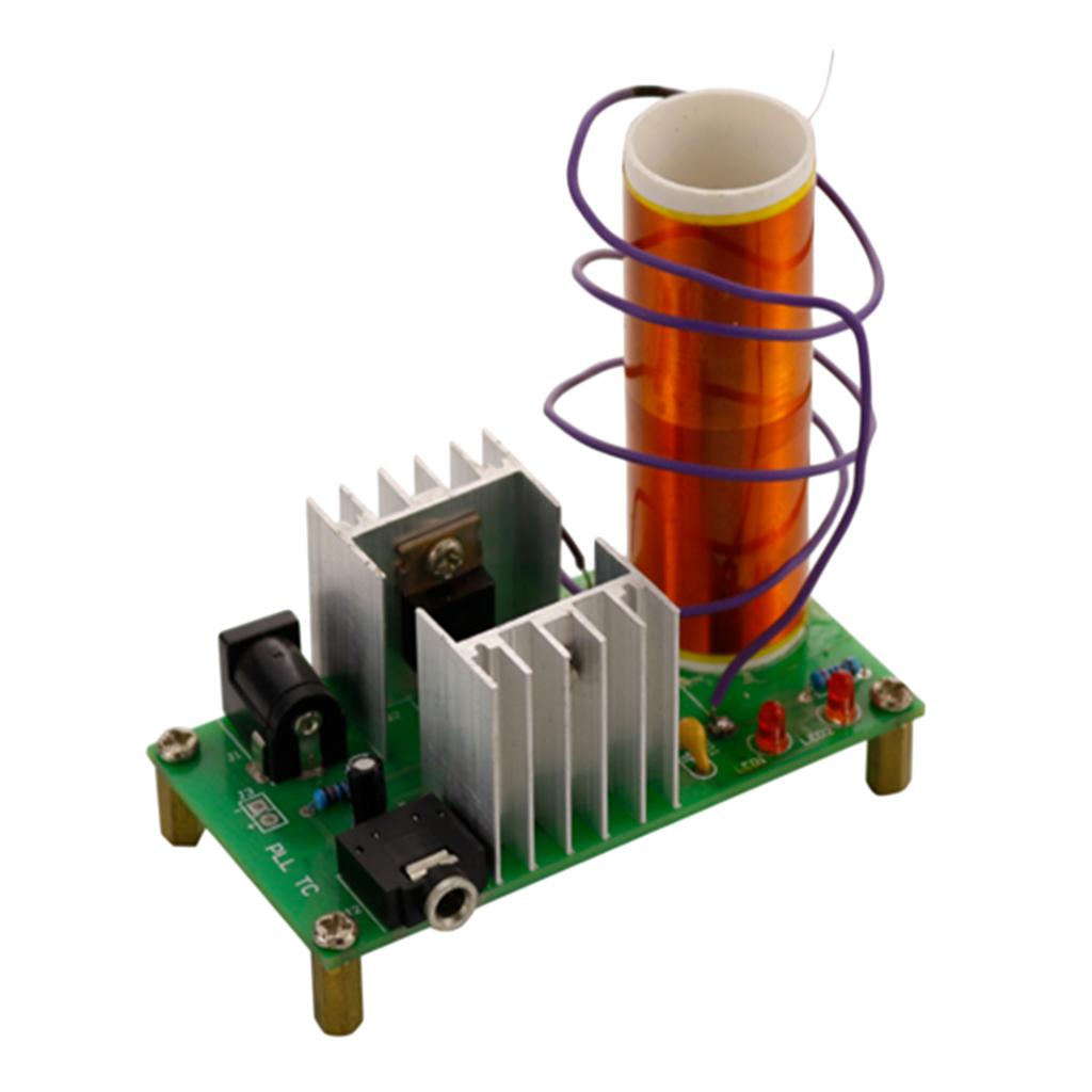Tesla Coil Plasma Speaker DIY  - огляд і ціна Audio Music Generator Free