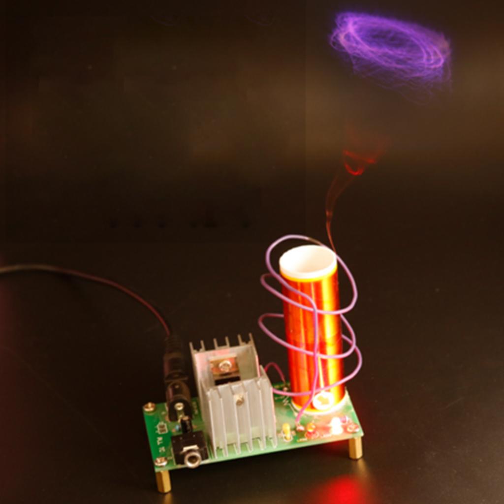 Tesla Coil Plasma Speaker DIY  - огляд і ціна Audio Music Generator Free
