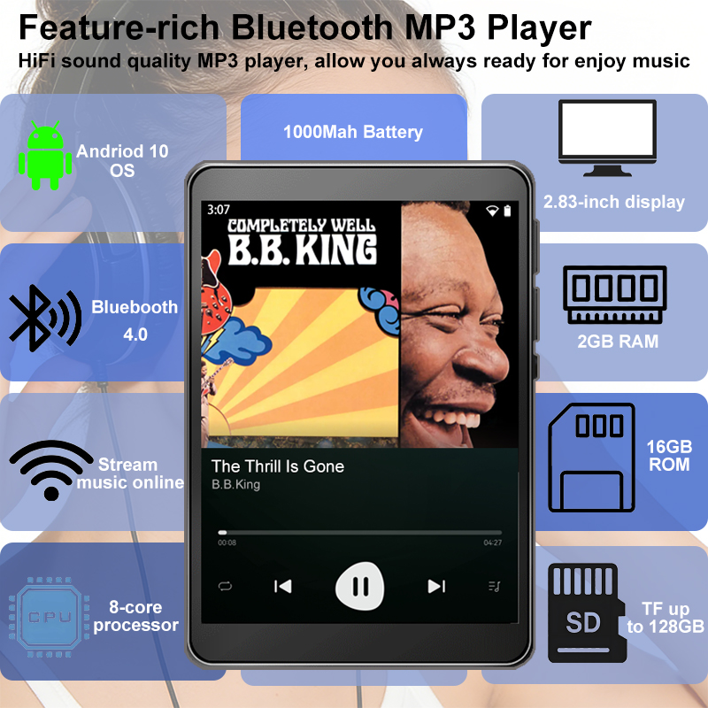 Android 10 MP3 Player Lossless - огляд і ціна Audio Online Music Player