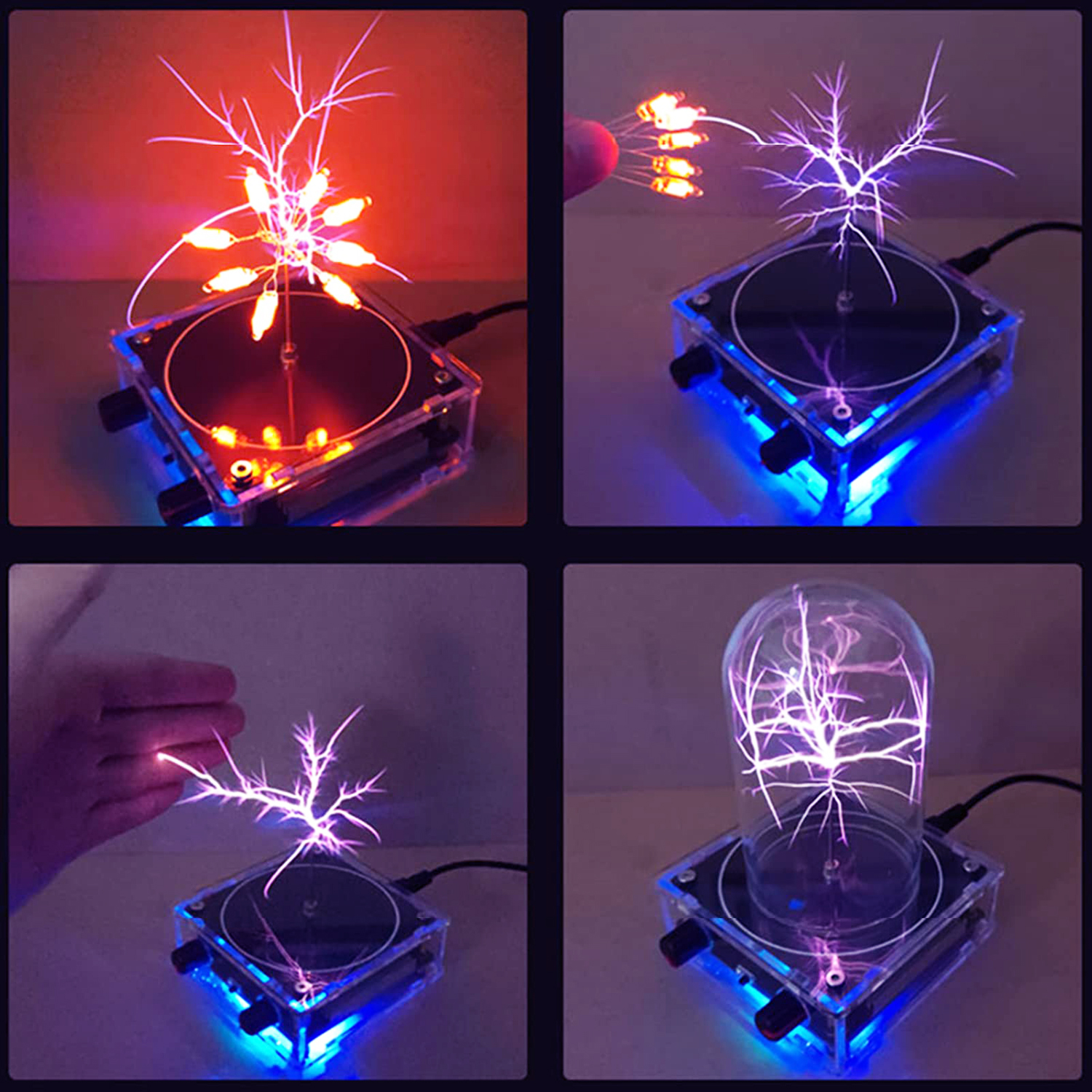 Music Tesla Coil Bluetooth/AUX - огляд і ціна Audio Music Generator Free