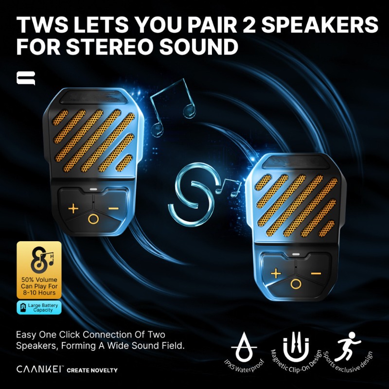 Magnetic TWS Bluetooth Speaker - огляд і ціна Audio Online Music Player
